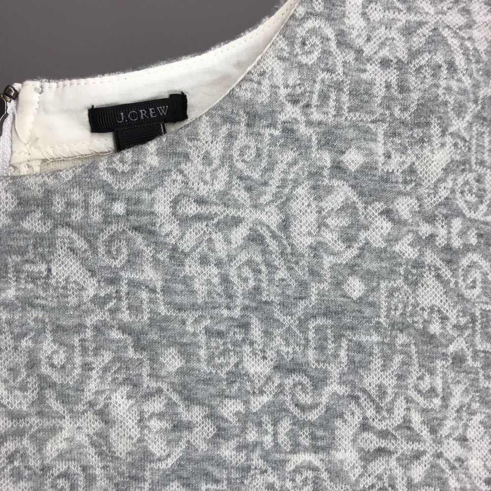 J.Crew back zip sweatshirt top - Picture 7 of 8